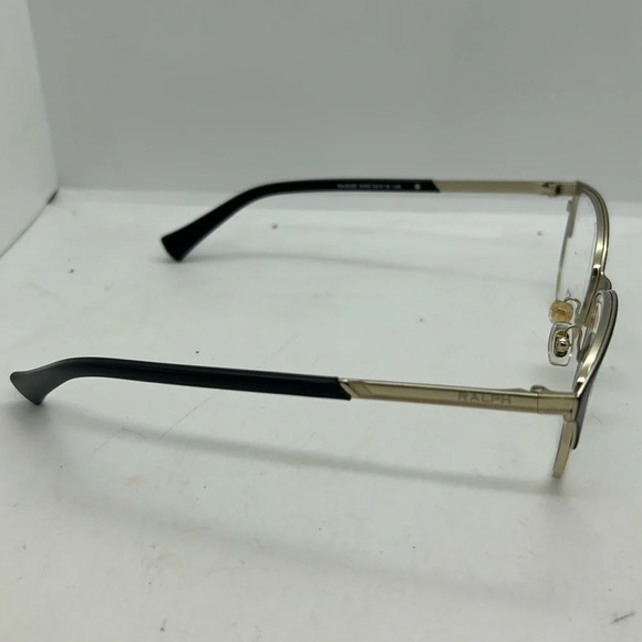 Ralph Lauren™ RA6055 Eyeglasses Frames Case RXable 9452 Black Gold NWT - Picture 6 of 8
